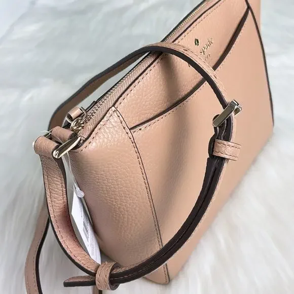 NWT Kate Spade Monica Crossbody Pebbled Leather Purse Bag - Picture 3 of 8